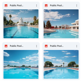 Public Pool Background Bundle