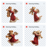 Magical Dancing Holiday Morning Model Overlays