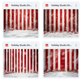 Holiday Studio Stripes Background Bundle