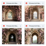 Princess Arch Background Bundle