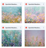 Magical Speckled Meadow Textures