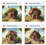 Apple House Background Bundle