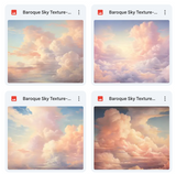 Magical Baroque Sky Textures