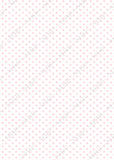 Girl Pink Dots Announcement Template