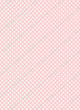 Girl Pastel Polka Dots Announcement Template