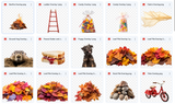 Magical Autumn Scenes Asset Pack - Meg Bitton Productions