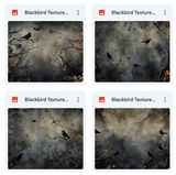 Magical Blackbird Textures