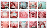 Ultimate Peppermint Studio Background Bundle - Meg Bitton Productions