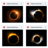 Magical Eclipse Ring Flare Overlays