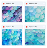 Magical Mermaid Bliss Textures