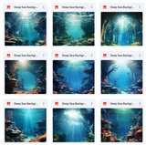 Ultimate Deep Sea Background Bundle