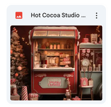 Hot Cocoa Studio Background Bundle