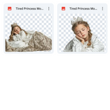 Magical Tired Princess Model Overlays