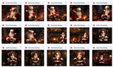 Ultimate Santa Claus Background Bundle - Meg Bitton Productions