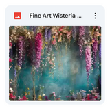 Fine Art Wisteria Background Bundle