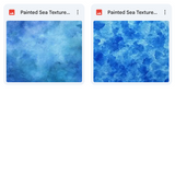 Magical Painted Sea Textures