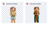 Magical Little Retro Model Overlays