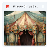 Fine Art Circus Background Bundle