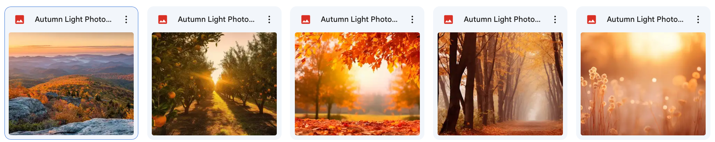 Magical Autumn Light Bundle - Meg Bitton Productions