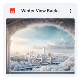 Winter View Background Bundle