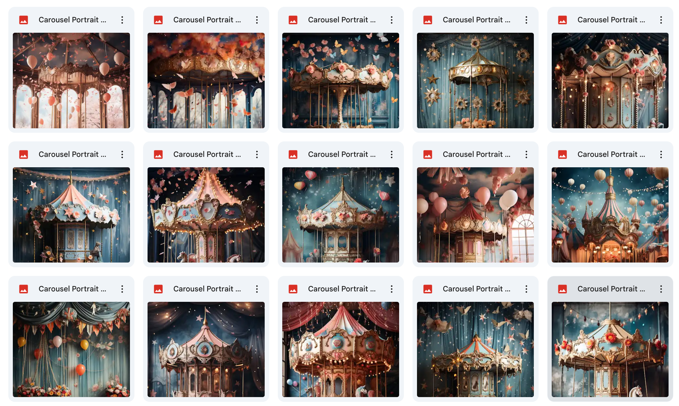 Ultimate Carousel Portrait Background Bundle – Meg Bitton Productions