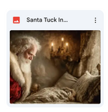 Santa Tuck In Background Bundle