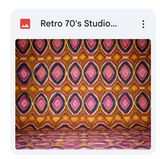 Retro 70's Studio Background Bundle