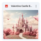 Valentine Castle Background Bundle