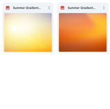Magical Summer Gradient Textures