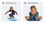 Magical Surfer Model Overlays