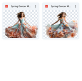 Magical Spring Dancer Model Overlays