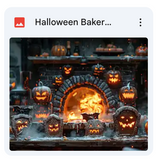 Halloween Baker Background Bundle