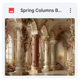 Spring Columns Background Bundle