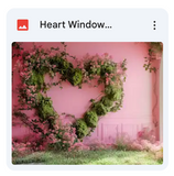 Heart Window Background Bundle