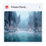 Frozen Pond Background Bundle