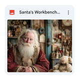 Santa's Workbench Background Bundle