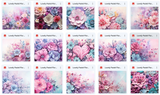 Ultimate Lovely Pastel Floral Texture Bundle