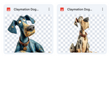 Magical Claymation Dog Overlays
