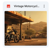 Vintage Motorcycle Background Bundle