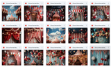 Ultimate Circus Portrait Background Bundle