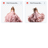 Magical Pink Princess Model Overlays