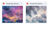 Magical Cloudy Day Textures