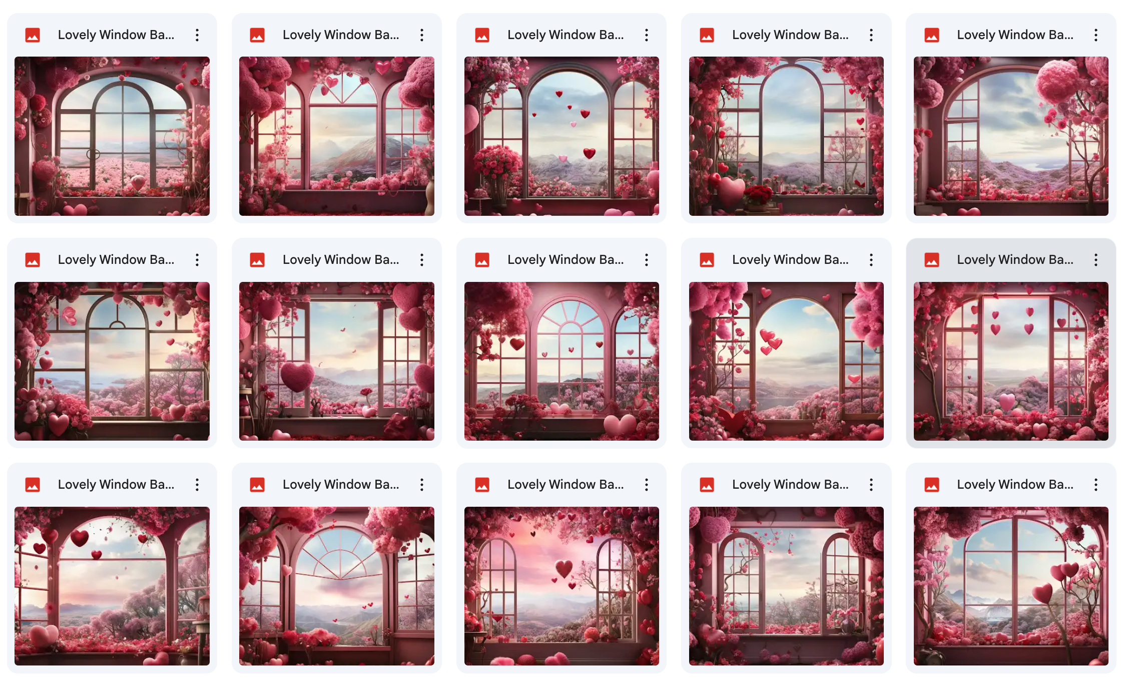 Ultimate Lovely Window Background Bundle - Meg Bitton Productions