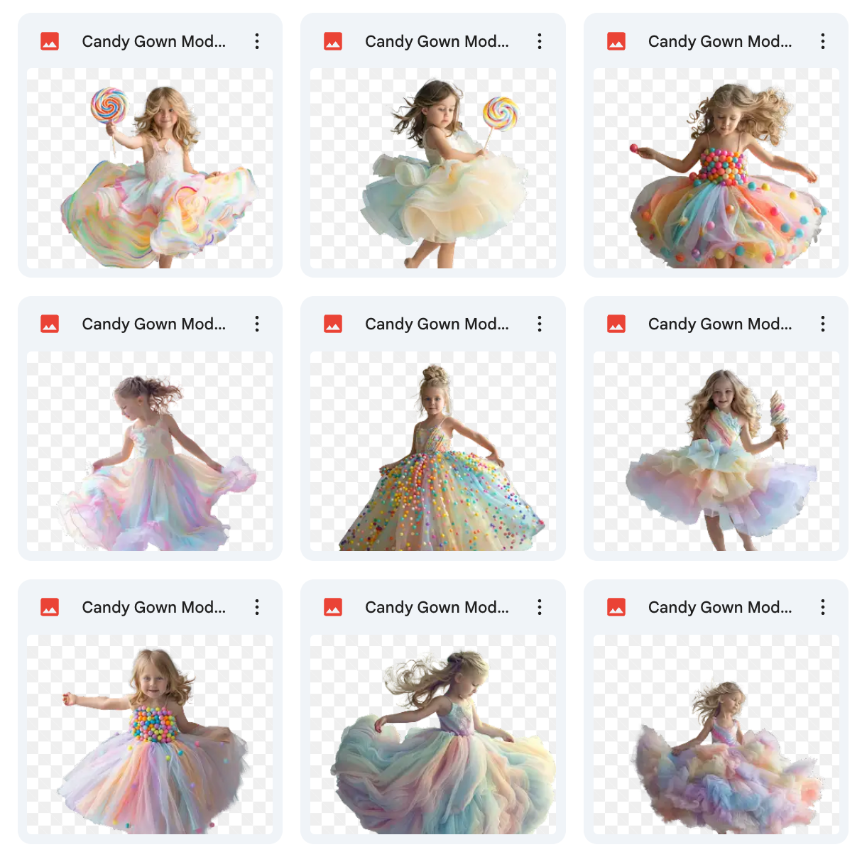 Ultimate Candy Gown Model Overlay Bundle – Meg Bitton Productions