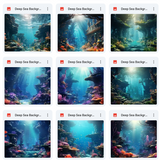 Ultimate Deep Sea Background Bundle