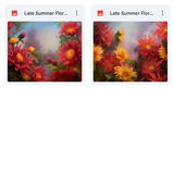 Magical Late Summer Floral Textures