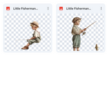 Magical Little Fisherman Model Overlays