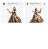 Magical Fairytale Princess Model Overlays