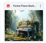 Forest Piano Background Bundle