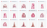 Magical Pink Wardrobe Asset Pack - Meg Bitton Productions